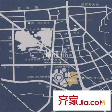 招商鉆石山別墅交通圖