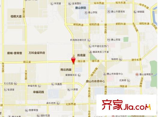 翔云西里交通圖