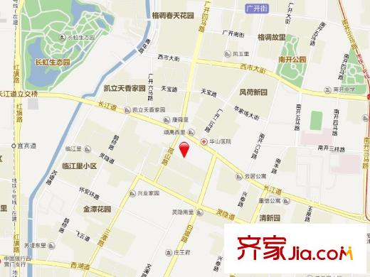 云居公寓交通圖