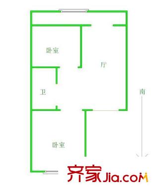 唐山 66號(hào)小區(qū) 戶型圖