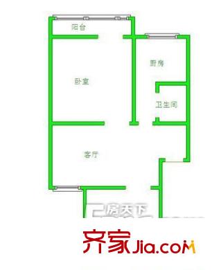 唐山 66號(hào)小區(qū) 戶型圖