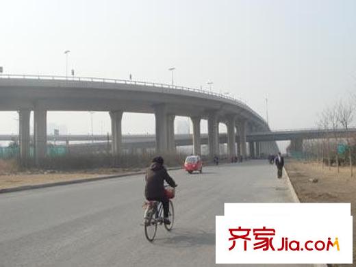 萬科金奧國際配套圖向西北100米立交橋