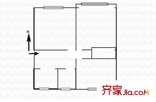 龍泉南里 戶型圖