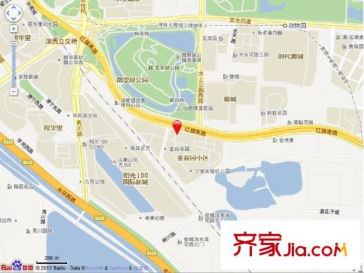 金谷園交通圖