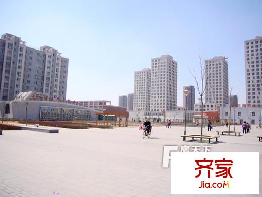 益民園外景圖 小區(qū)廣場(chǎng)