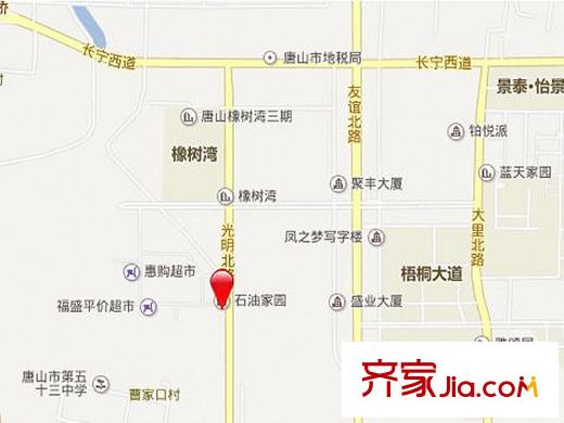 石油家園交通圖