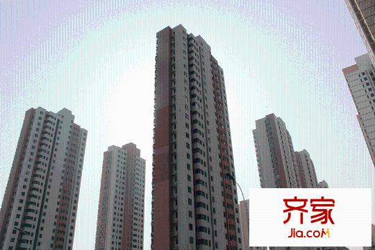 世嘉小區(qū)樓棟實(shí)景（2015-03）