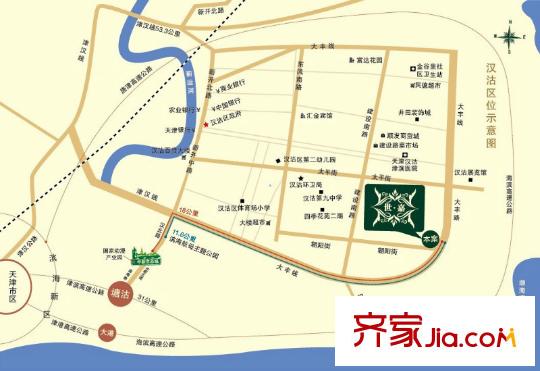 世嘉交通圖