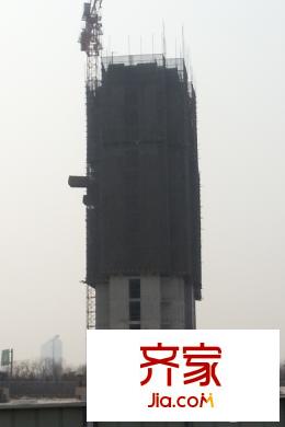 貽成峰景高層工程進(jìn)度（2015-03）