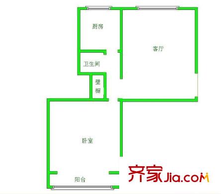 河北一號 0室 戶型圖