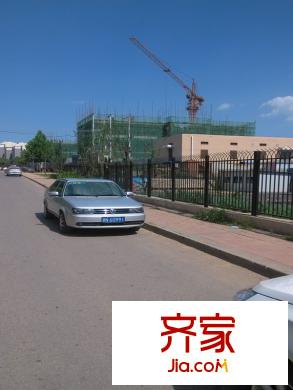 沁園藍山小區(qū)工程進度圖（2014-07）