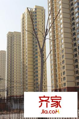 學(xué)仕府花園小區(qū)樓棟實(shí)景（2015-03）