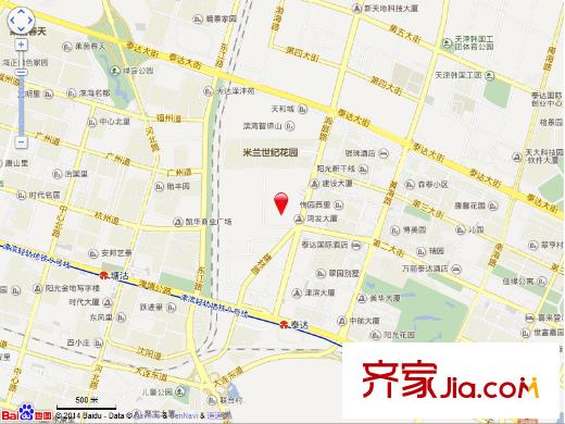 嘉譽新城電子地圖