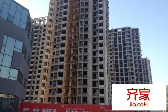嘉譽(yù)新城高層工程進(jìn)度（2015-03）