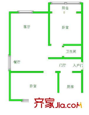 龍泉北里新景樓 戶型圖