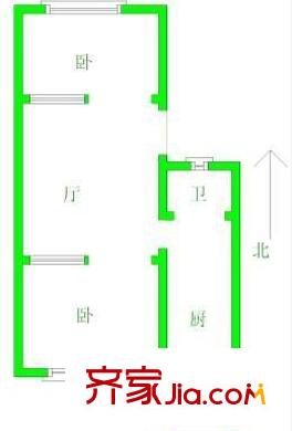龍泉北里新景樓 戶型圖