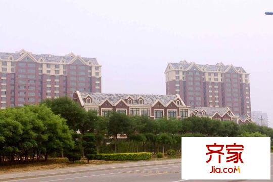 美域?yàn)懺沸^(qū)樓棟實(shí)景（2015-06）