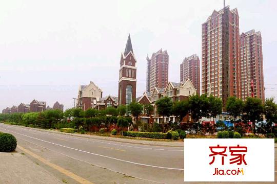 美域?yàn)懺沸^(qū)樓棟實(shí)景（2015-06）