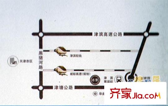 遠(yuǎn)洋城交通圖