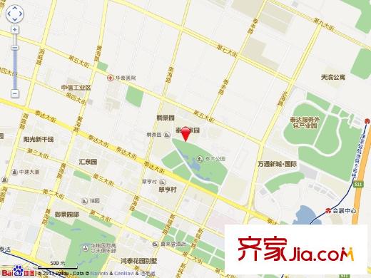 楸園別墅交通圖