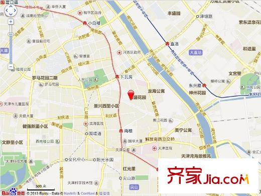 博軒疊院交通圖