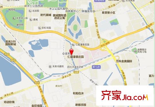 仁愛濠景莊園別墅交通圖