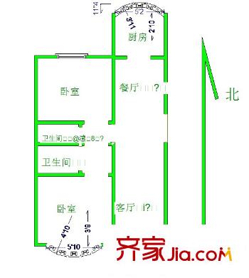 繁榮花園 戶型圖