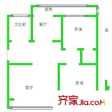 唐山 鳳凰南園 戶型圖