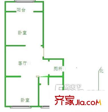 唐山 光明西里乙區(qū) 戶(hù)型圖