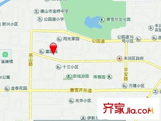 12小區(qū)交通圖 