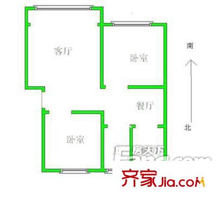 南園公寓 戶型圖