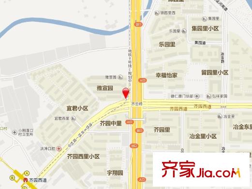 宜君北里交通圖
