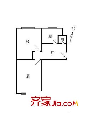 崇仁里戶型圖戶型圖 2室1廳1衛(wèi)1廚