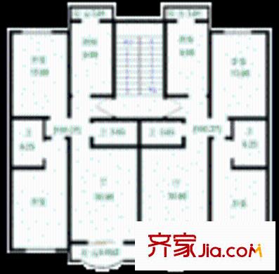 龍濱園戶型圖戶型圖 2室1廳1衛(wèi)1廚