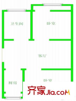 新河嘉園 0室 戶型圖