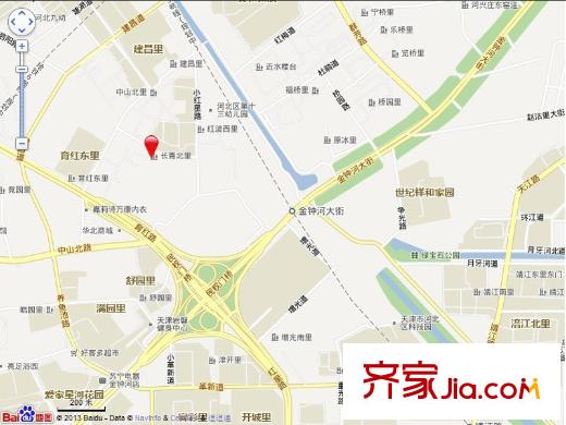 長青北里交通圖