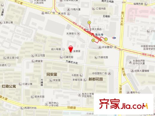 龍德里交通圖
