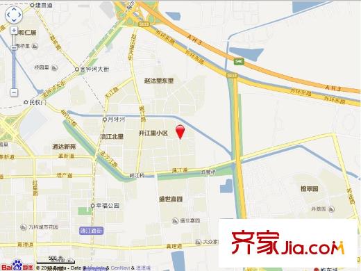 大江南里交通圖