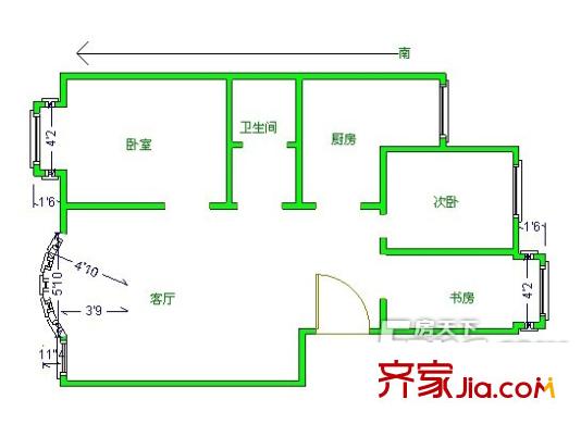 智源里和馨園 戶型圖
