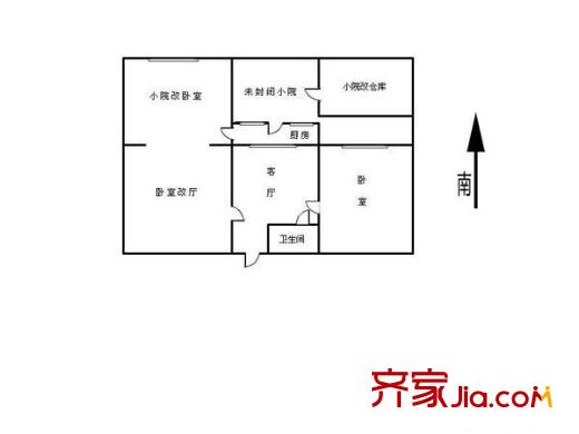 嘉陵?yáng)|里 0室 戶型圖
