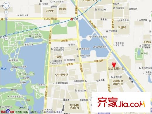 紫金北里交通圖