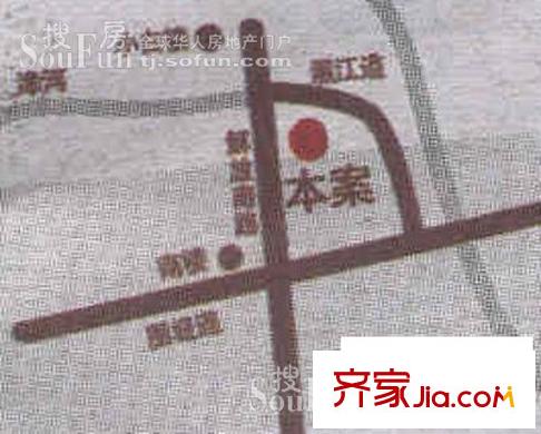 華僑御景灣交通圖