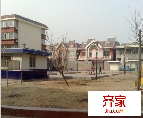 現(xiàn)代花苑外景圖唐山  