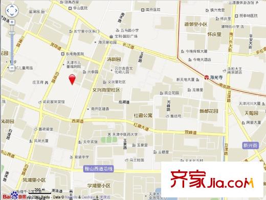 興泰西里交通圖