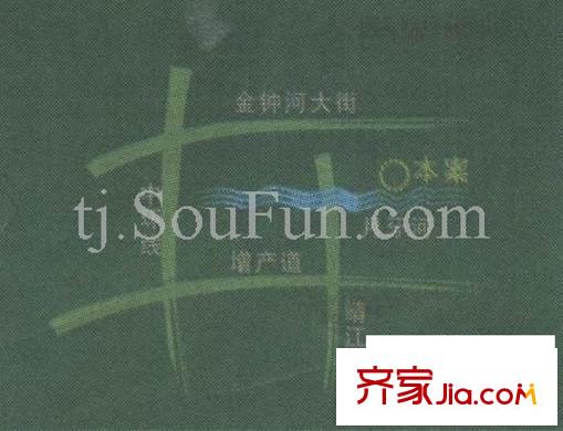 上江花園交通圖