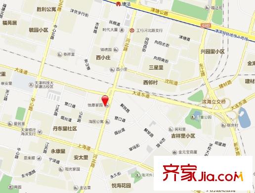 怡康家園交通圖