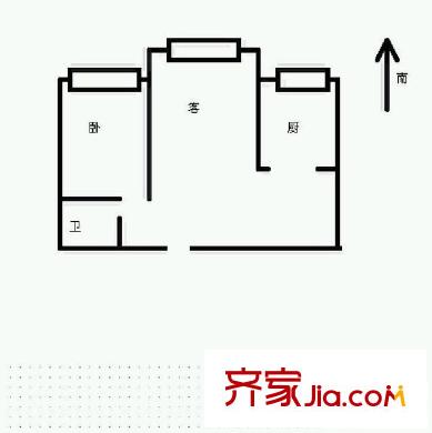 馨達(dá)園戶型圖戶型圖 1室1廳1衛(wèi)1廚