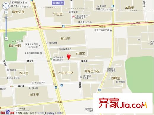 云山里交通圖