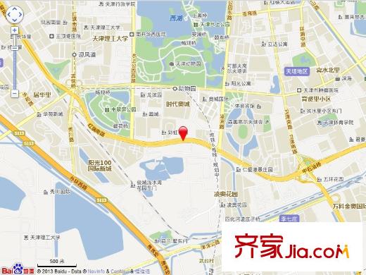 彩虹花園交通圖