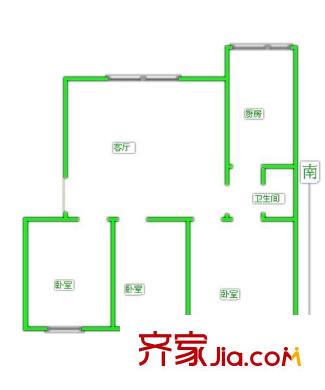 鳳祥園 3室 戶型圖